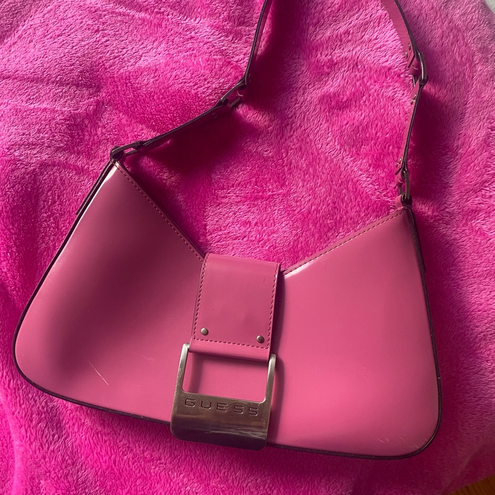 GUESS Pink Shoulder Bag